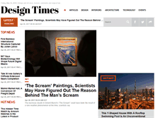 Tablet Screenshot of designtimes.com